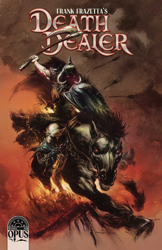 Frank Frazetta Death Dealer #9 Couvre A Manco