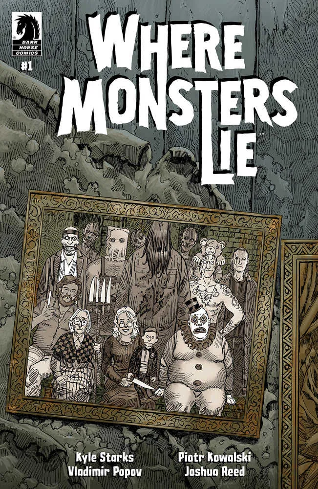 Là où gisent les monstres #1 (sur 4) Couverture A