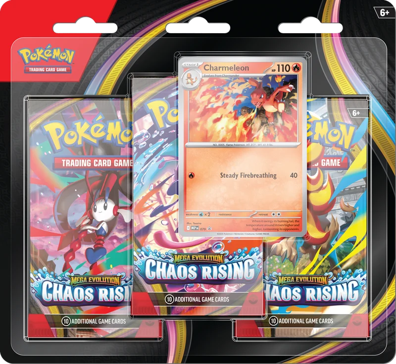 JCC POKÉMON ME04 : PACK DE 3 CARTES CHAOS INSPIRANTES