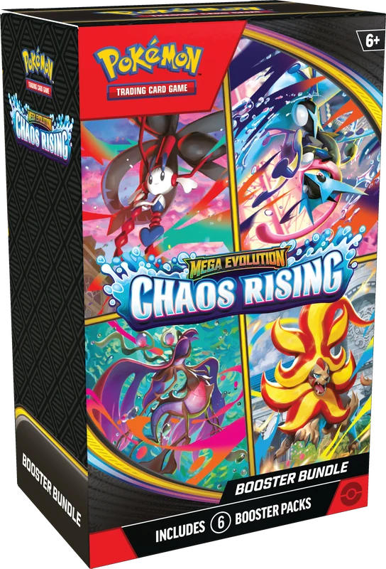 JCC POKÉMON ME04 : PACK DE BOOSTERS CHAOS RISING