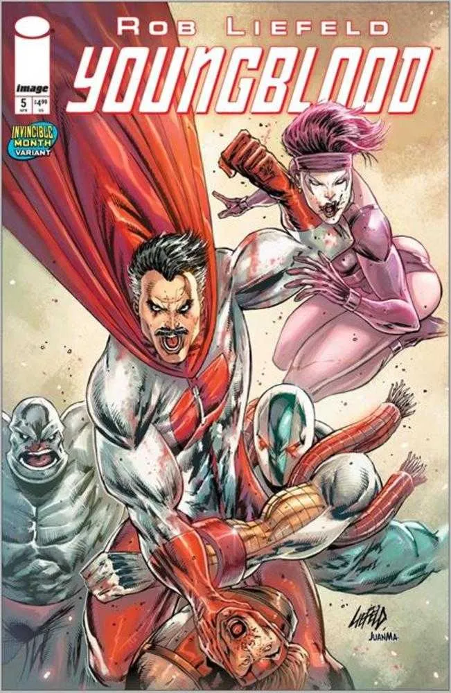 Youngblood #5 IMAGE G Rob Liefeld Invincible Team Up 22/04/2026