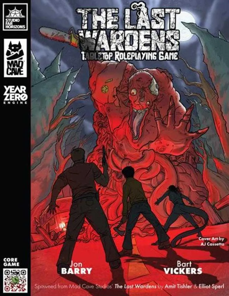 Last Wardens JdR à table, édition reliée (public averti)
