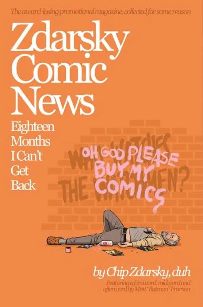Zdarsky Comic News Dix-huit mois que je ne peux pas récupérer TPB