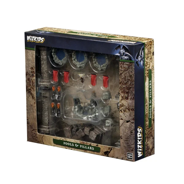 WIZKIDS PARAMÈTRES 4D PISCINES ET PILIERS