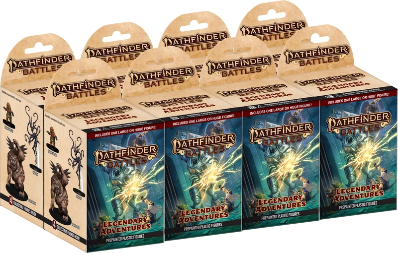 PF BATTLES : AVENTURES LÉGENDAIRES BRIQUE DE BOOSTER 8CT