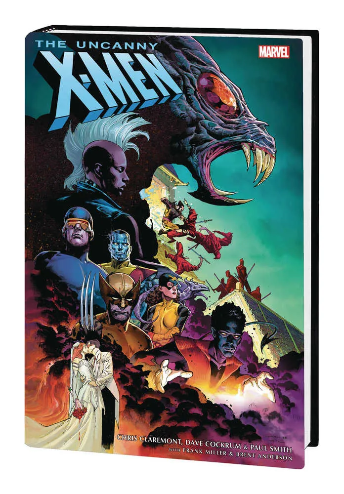 Uncanny X-Men Omnibus, édition reliée, volume 03, couverture ouverte