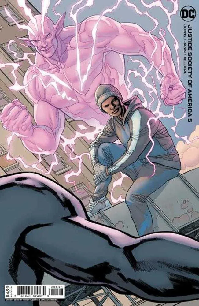 Justice Society Of America #5 (sur 12) Couverture B Yanick Paquette Variante sur papier cartonné