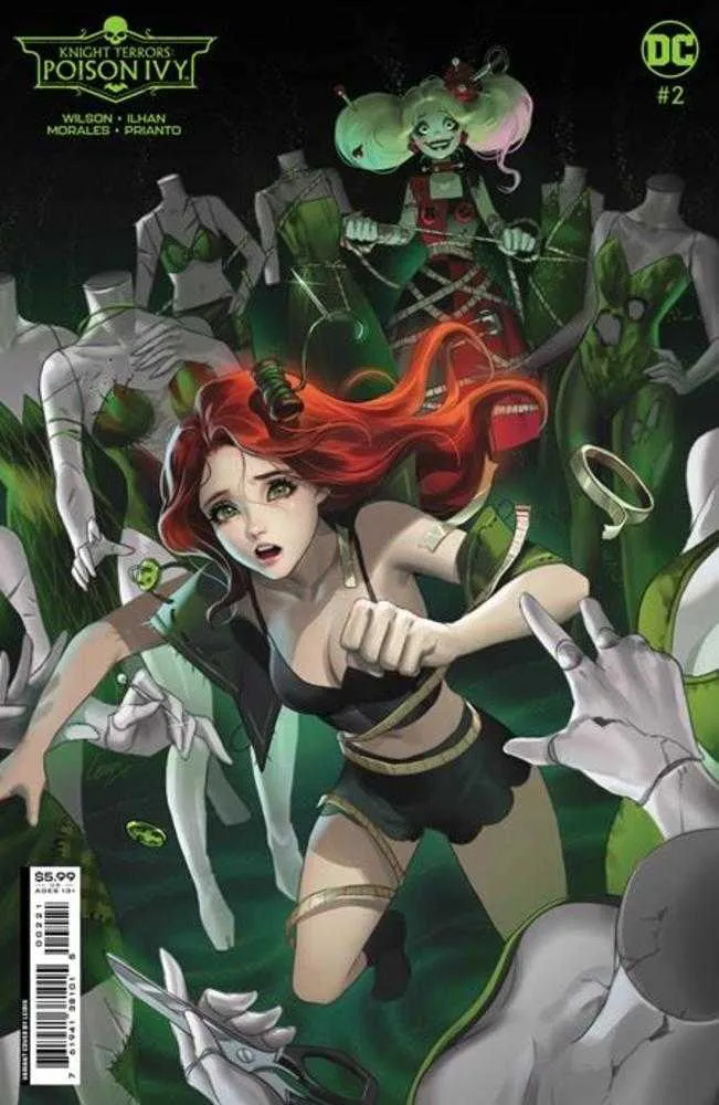 Knight Terrors Poison Ivy #2 (sur 2) Couverture B Lesley Leirix Li Variante sur papier cartonné