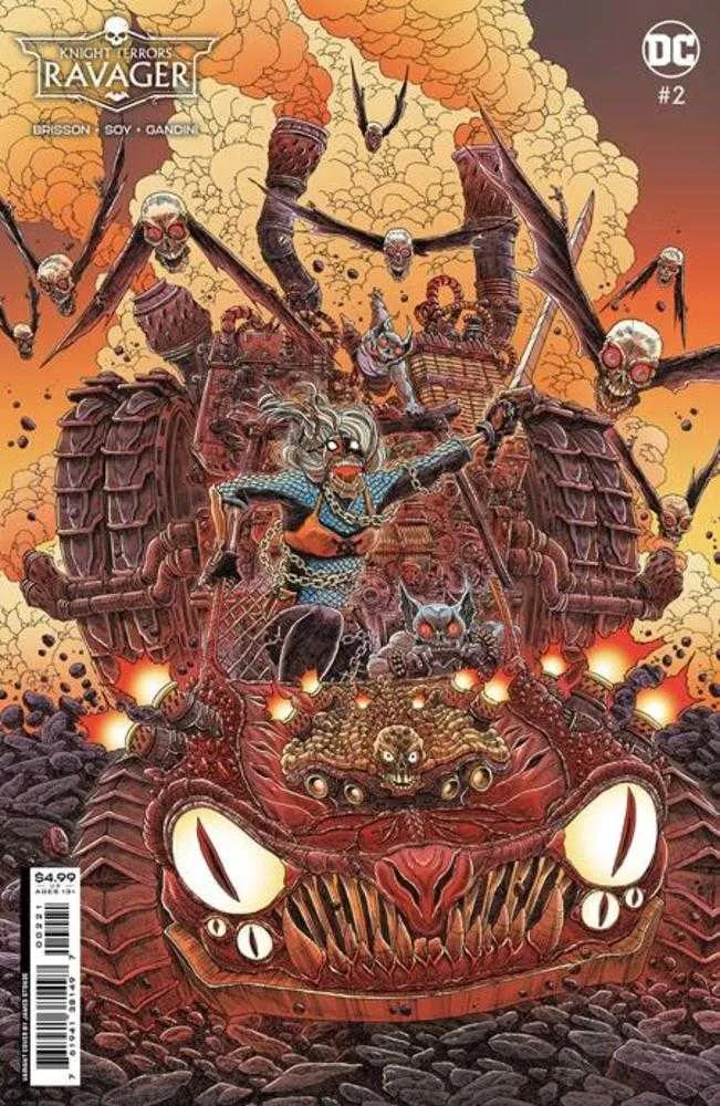 Knight Terrors Ravager #2 (sur 2) Couverture B James Stokoe Variante sur papier cartonné