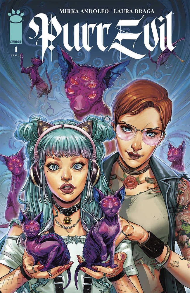 Purr Evil #1 (sur 6) Couverture A Braga (Public averti)