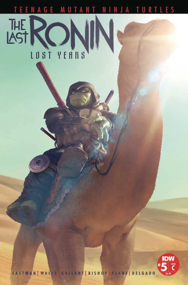 Les Tortues Ninja : Le Dernier Ronin et les Années Perdues #5 Couverture C Rahzzah