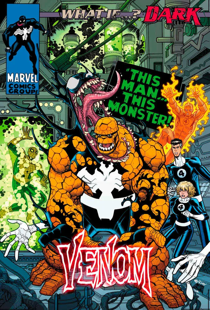 Et si Dark Venom #1 Variant Nick Bradshaw