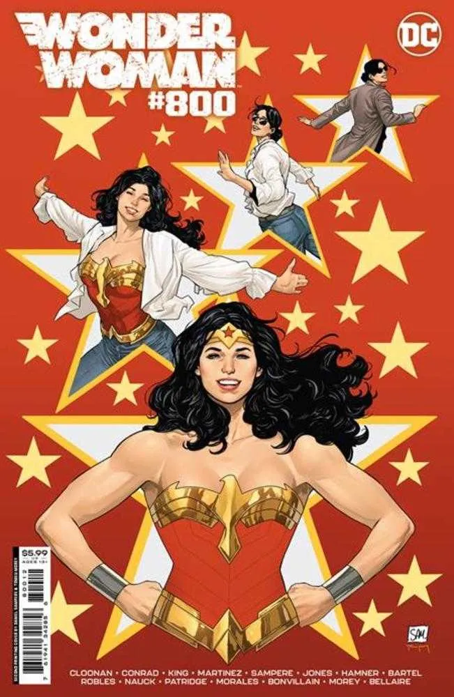 Wonder Woman #800, deuxième édition, couverture A, Daniel Sampere