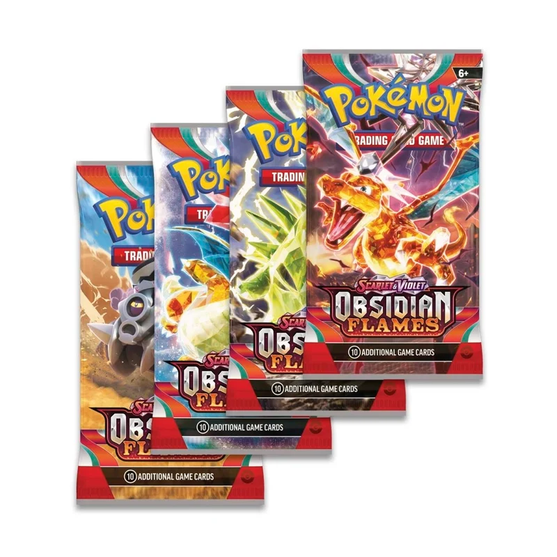 JCC POKÉMON SV3 : PACKS DE BOOSTER FLAMMES D'OBSIDIEN