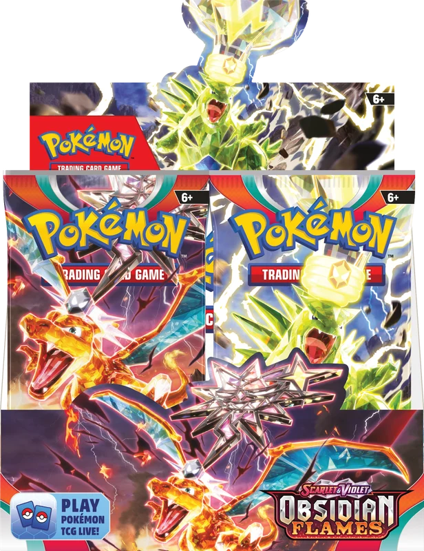 JCC POKÉMON SV3 : BOOSTERS FLAMMES D'OBSIDIENNE