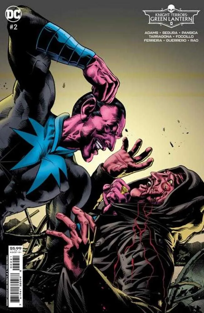 Knight Terrors Green Lantern #2 (sur 2) Couverture B Mike Deodato Jr Variante sur papier cartonné