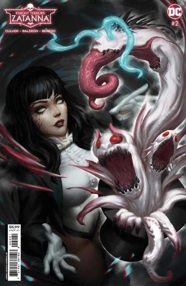 Knight Terrors Zatanna #2 (sur 2) Couverture B Kendrick Kunkka Lim Variante sur papier cartonné