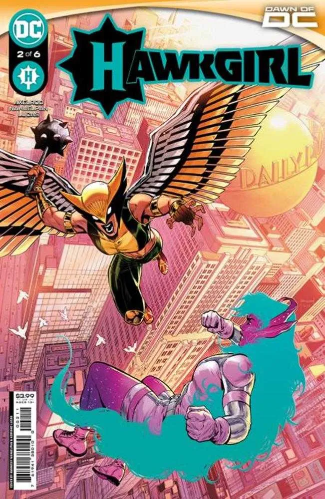 Hawkgirl #2 (sur 6) Couvre un Amancay Nahuelpan