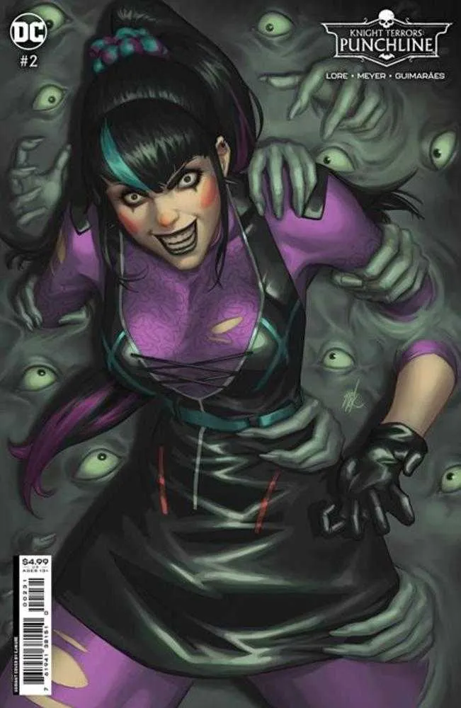 Knight Terrors Punchline #2 (sur 2) Couverture C Variante sur papier cartonné Ejikure