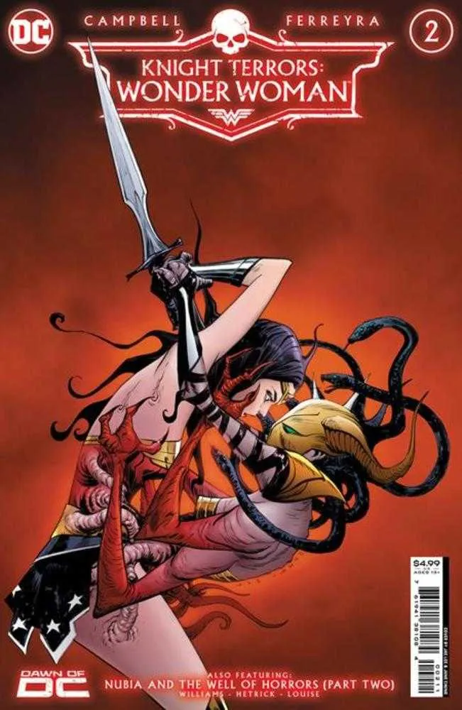 Knight Terrors Wonder Woman #2 (sur 2) Couverture A Jae Lee