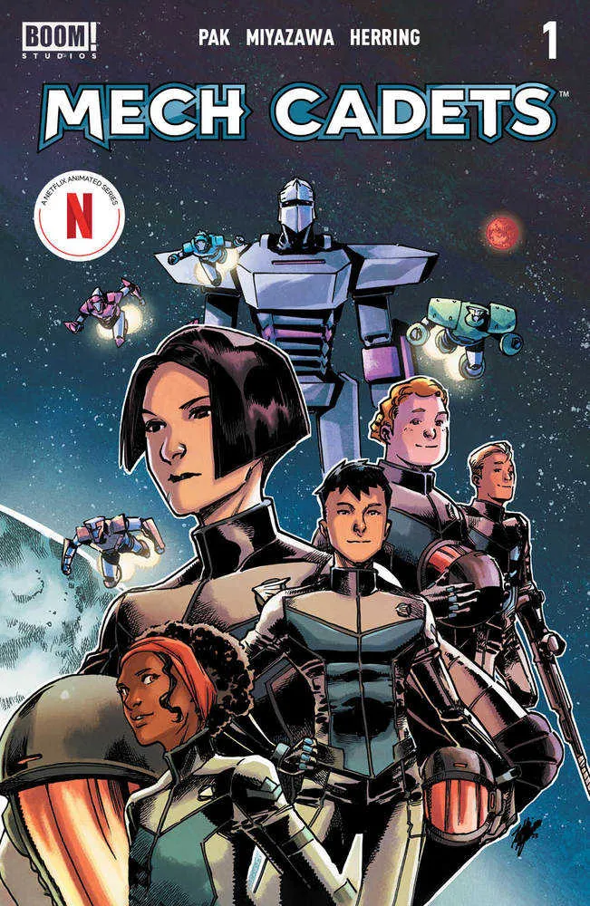 Mech Cadets n° 1 (sur 6) Couverture C Foil Miyazawa & Herring