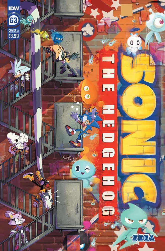 Sonic The Hedgehog #63 Couverture A Dutreix