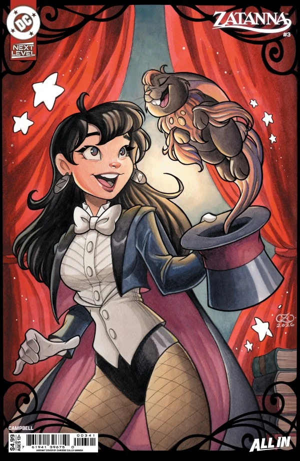 Zatanna [2026] #3 DC D Zullo Uminga 24/06/2026