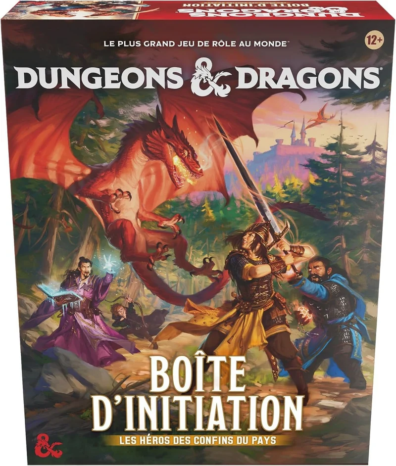 D&D JDR : 5IÈME EDITION - BOÎTE D'INITIATION - LES HÉROS DES CONFINS DU PAYS