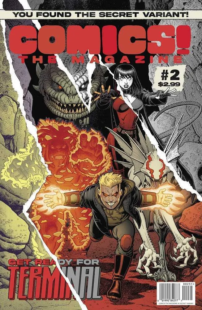 Comics The Magazine #2 Édition secrète variante 04/08/2026
