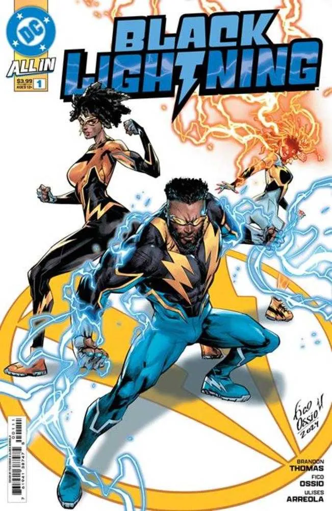 Black Lightning #1 Couverture A Fico Ossio