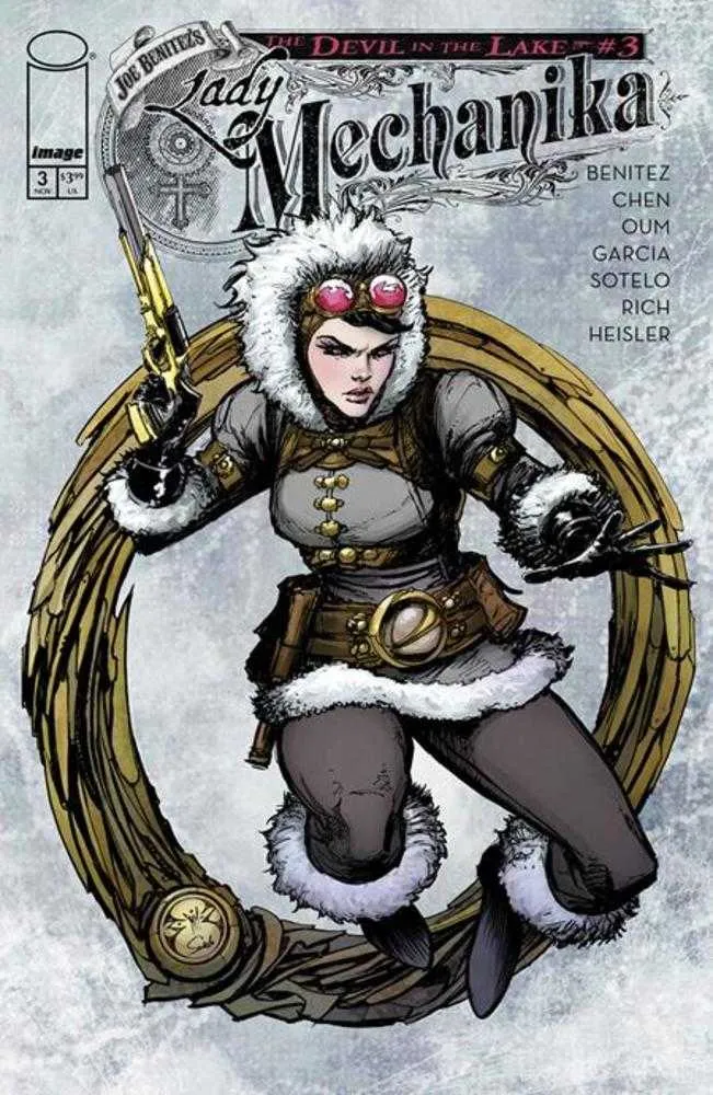 Lady Mechanika Le Diable Dans Le Lac #3 (Sur 4) Couverture A Joe Benitez