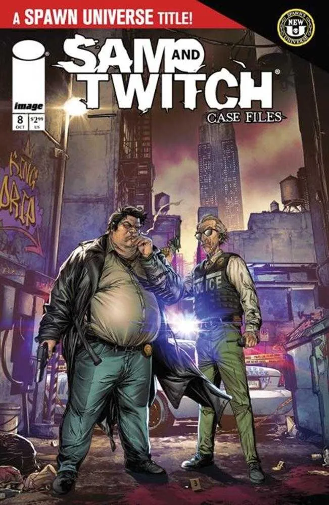 Spawn Sam et Twitch Case Files #8 Couverture A Raymond Gay
