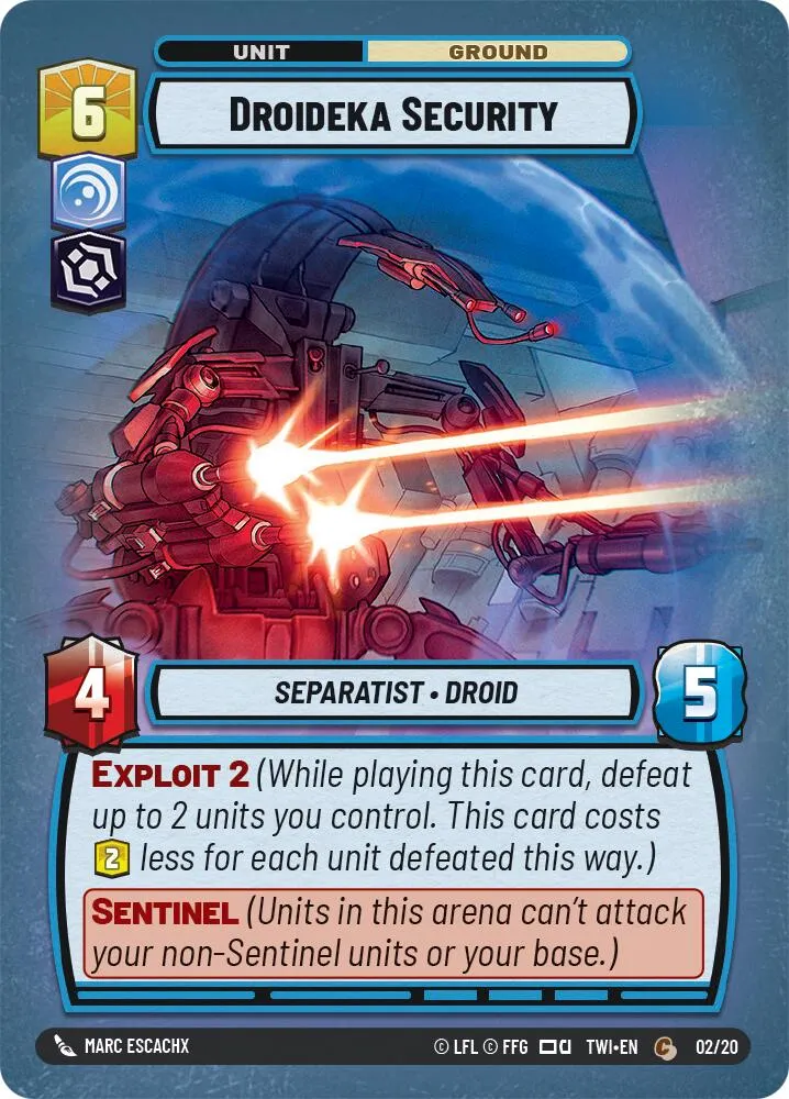 Droideka Security (02/20) [Twilight of the Republic : Jeu hebdomadaire]