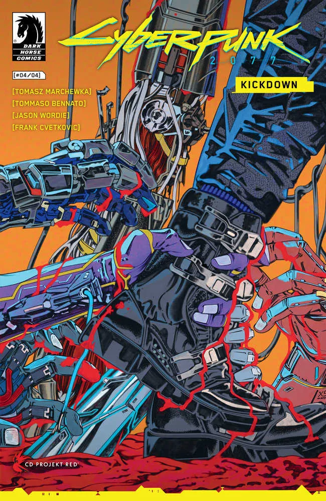 Cyberpunk 2077 Kickdown #4 Couverture B Rudcef