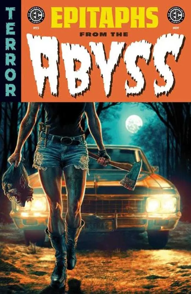 Epitaphs de l'abîme #5 (sur 12) de l'EC, couverture de Lee Bermejo