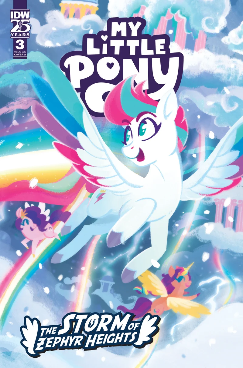 Mon Petit Poney : La Tempête de Zephyr Heights #3 Couverture A (Justasuta)