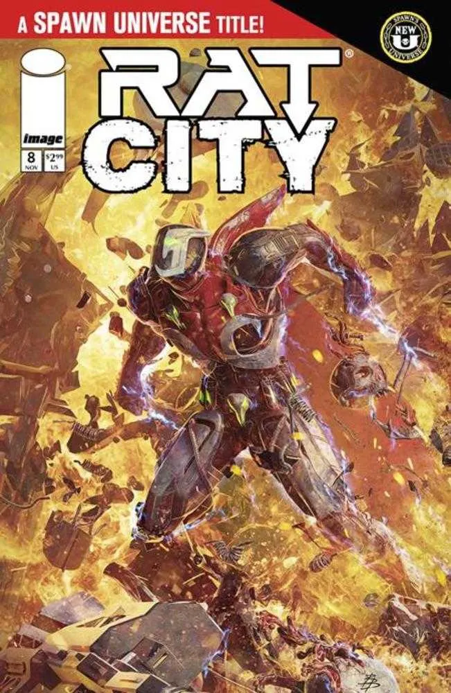 Spawn Rat City #8 Couverture A Bjorn Barends 20/11/2024
