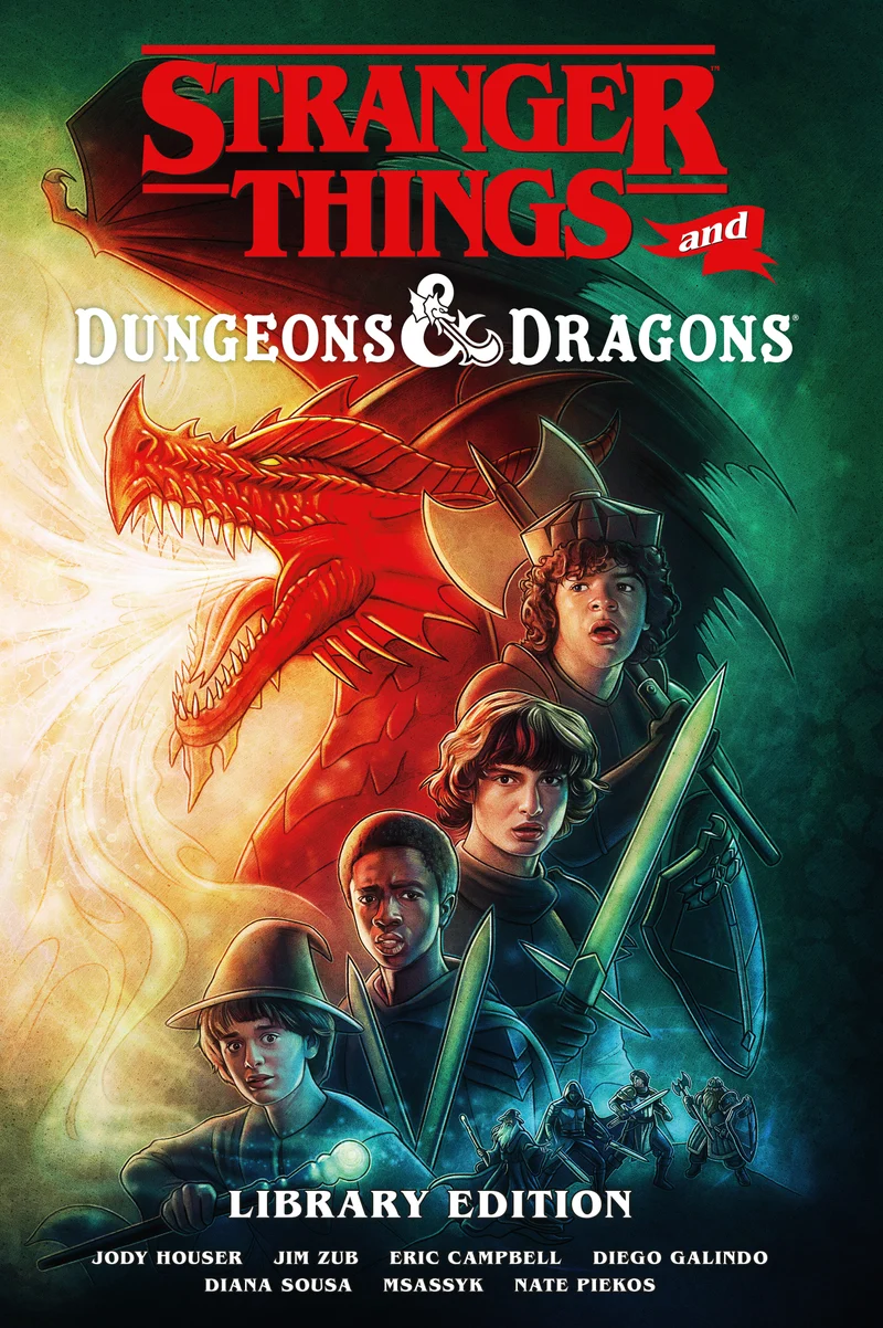 Édition Bibliothèque Stranger Things et Donjons et Dragons