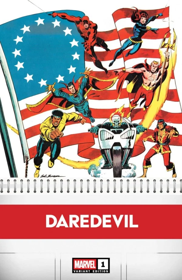 Daredevil #1 MARVEL 1:50 Sal Buscema Calendrier Gemme 01/04/2026