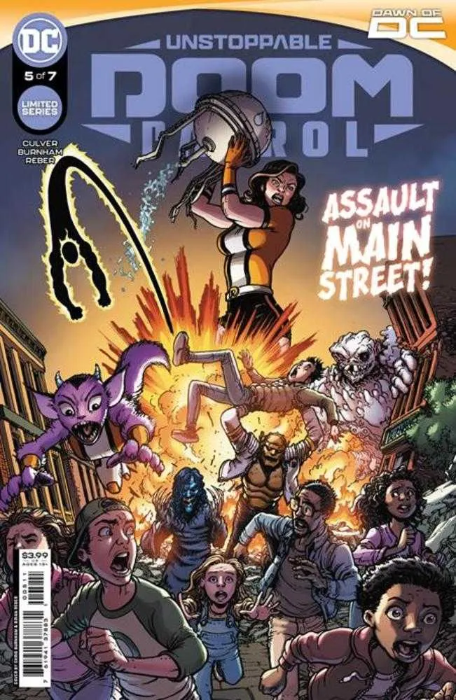 Unstoppable Doom Patrol #5 (sur 7) Couverture A Chris Burnham