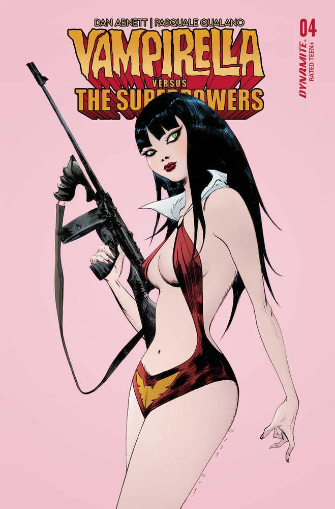 Vampirella vs Superpowers #4 Couverture A Lee