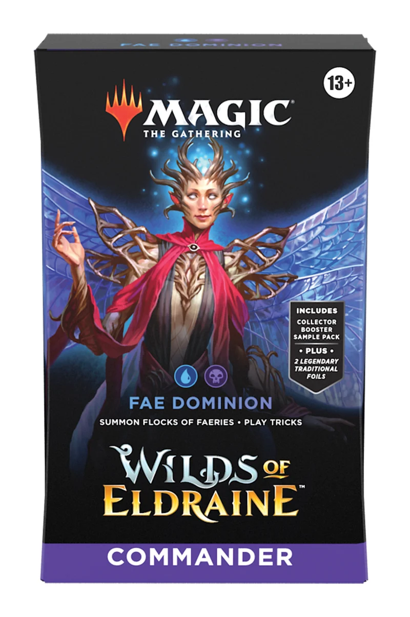MTG - SAUVAGES D'ELDRAINE - DECKS DE COMMANDANT