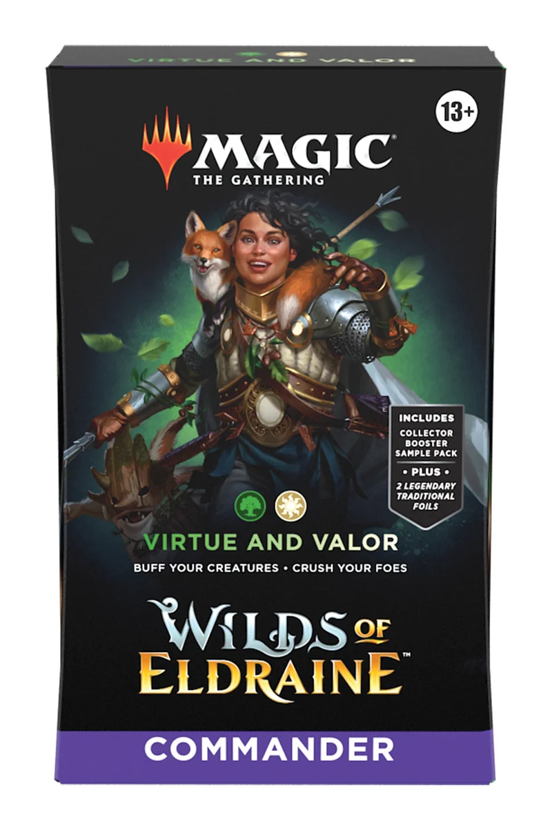 MTG - SAUVAGES D'ELDRAINE - DECKS DE COMMANDANT