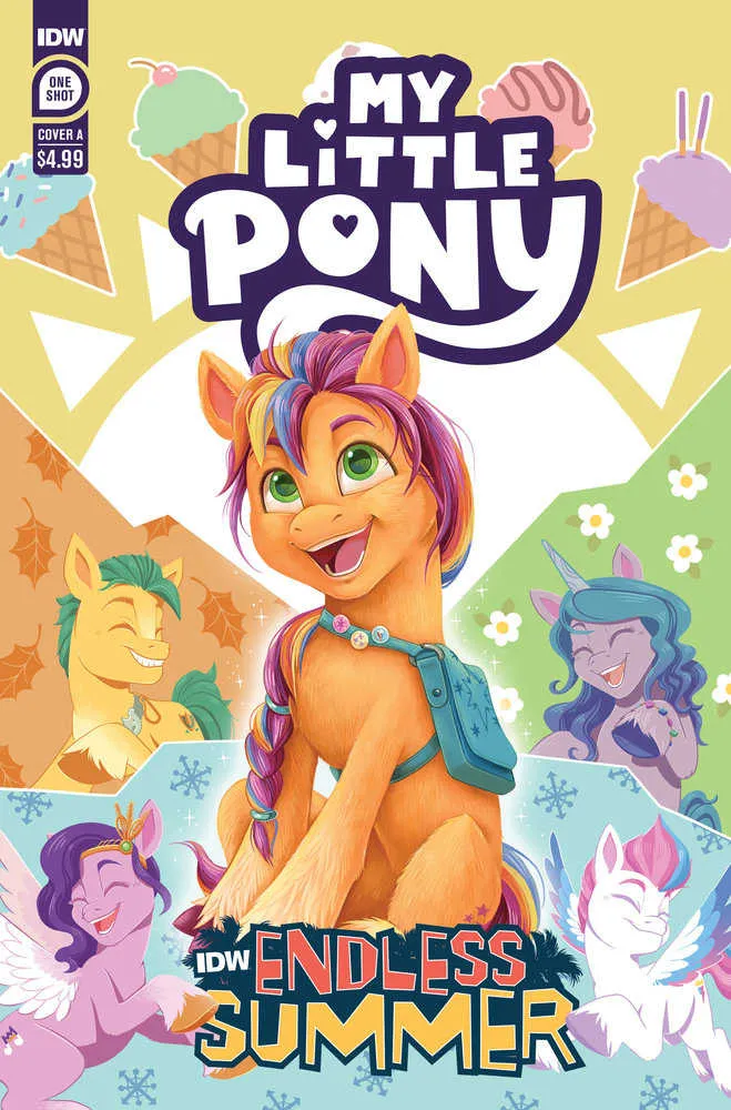 Idw Endless Summer - Couverture A de My Little Pony (Haines)