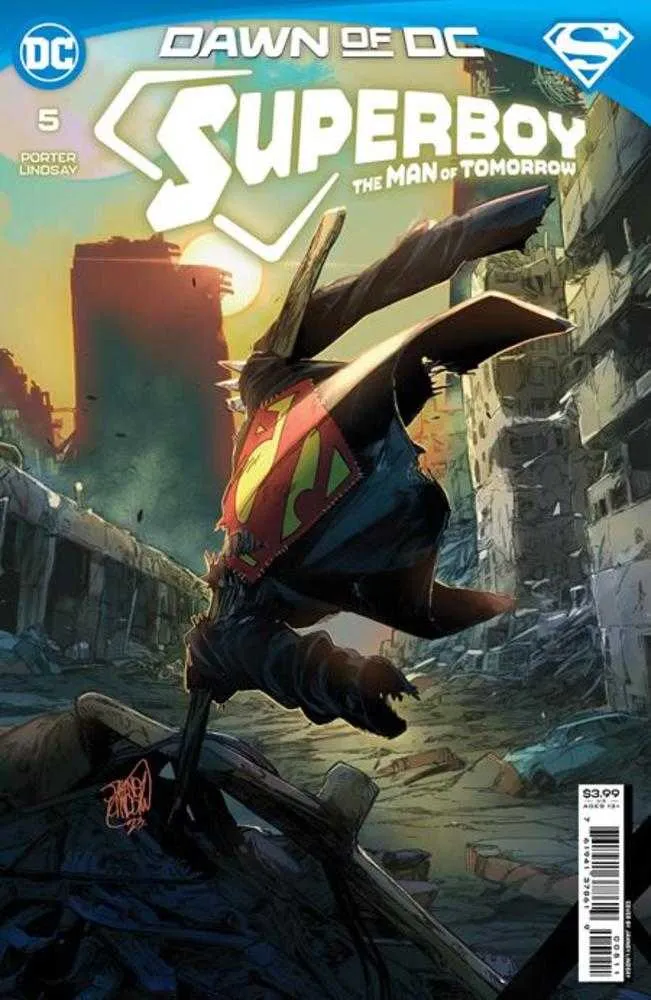 Superboy, l'homme de demain n° 5 (sur 6), couverture A de Jahnoy Lindsay