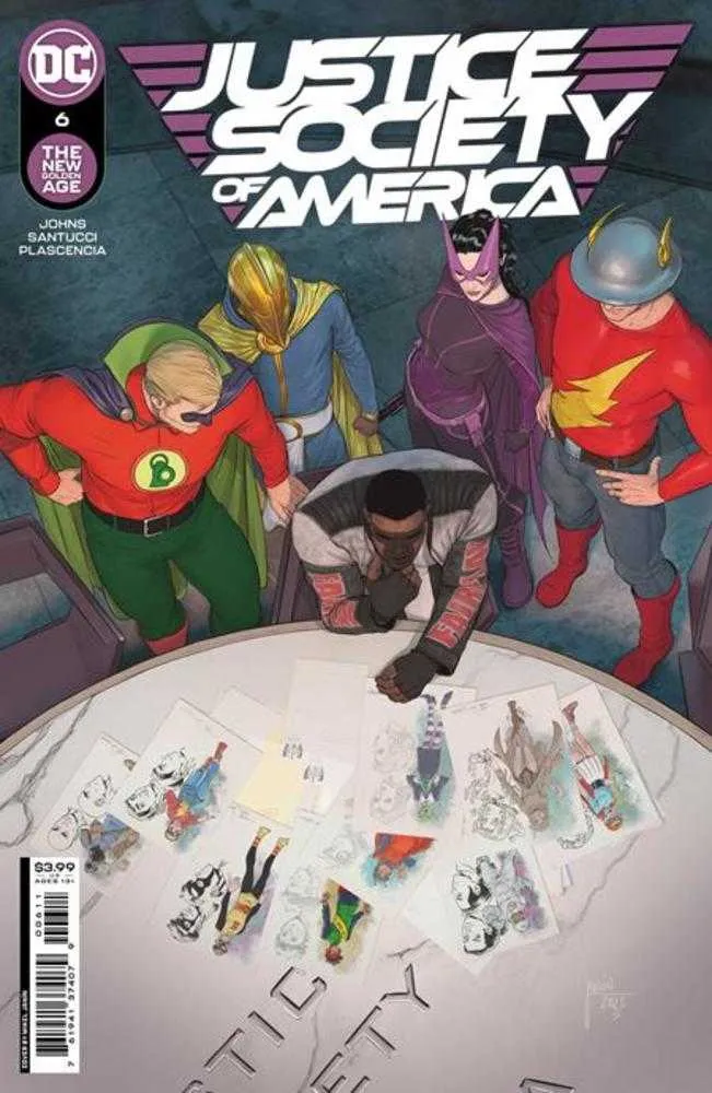 Justice Society Of America #6 (sur 12) Couverture de Mikel Janin