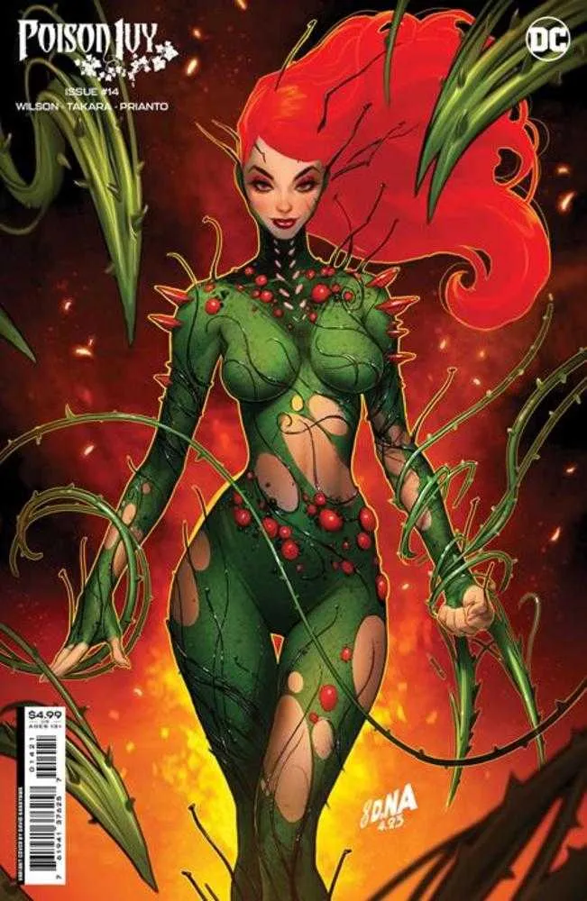 Poison Ivy #14 Couverture B David Nakayama Variante sur papier cartonné
