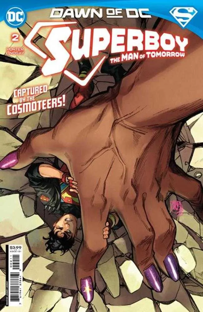 Superboy, l'homme de demain n° 2 (sur 6), couverture A de Jahnoy Lindsay