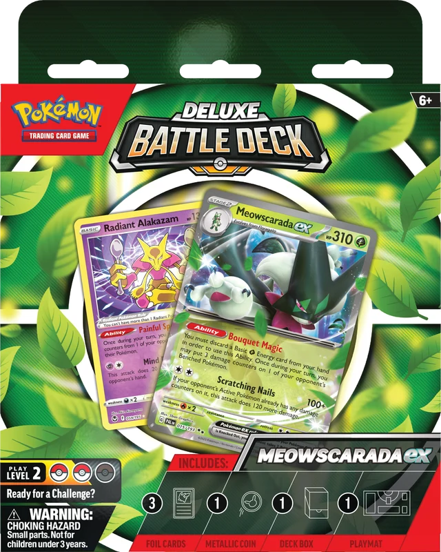 Decks de combat Pokémon Deluxe – Meowscarada/quaquaval
