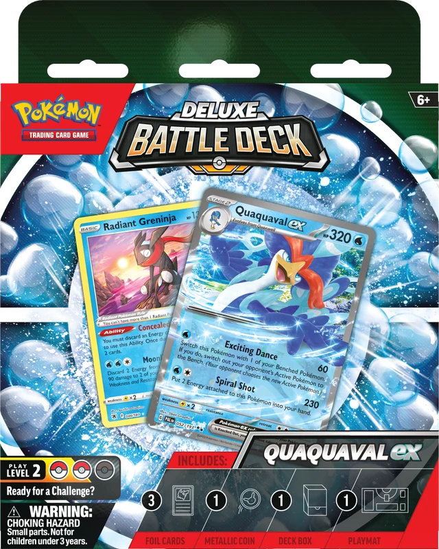 Decks de combat Pokémon Deluxe – Meowscarada/quaquaval